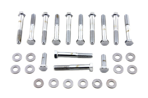 Rocker Box Screw Kit Chrome - V-Twin Mfg.