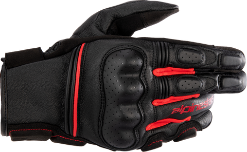 ALPINESTARS Phenom Gloves - Black/Bright Red - 3XL 3501723-1303-3X