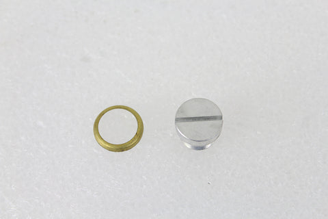 Oil Screen Plug Cadmium - V-Twin Mfg.