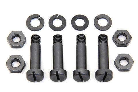 Footboard Parkerized Hinge Bolt Kit - V-Twin Mfg.