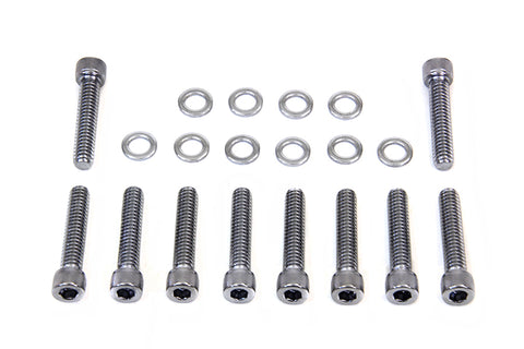 Cam Cover Mount Kit Chrome - V-Twin Mfg.