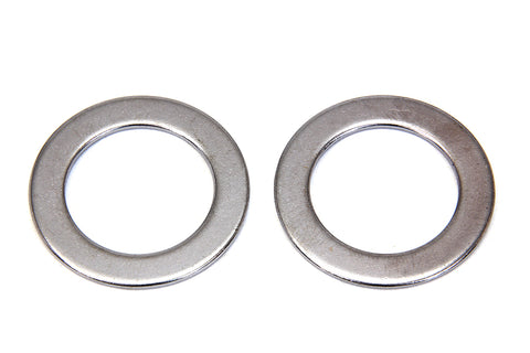 Fork Tube Plug Chrome Washer - V-Twin Mfg.
