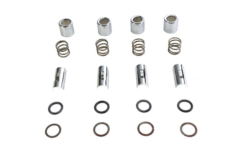 M8 Upper Pushrod Cover Kit Chrome - V-Twin Mfg.