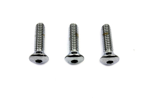 Chrome Air Cleaner Mount Screws - V-Twin Mfg.