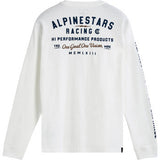ALPINESTARS REP Long-Sleeve T-Shirt - White - XL 12337140020XL