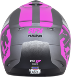 AFX FX-17 Helmet - Force - Frost Gray/Fuchsia - Large 0110-5211