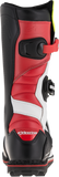 ALPINESTARS Tech-T Boots - White/Red/Yellow Fluorescent/Black - US 12 2004017-2351-12