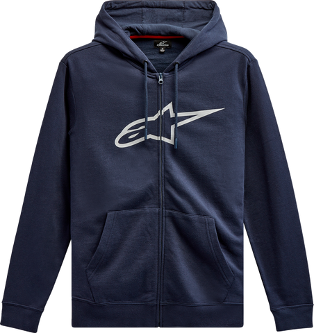 ALPINESTARS Ageless 2 Zip Hoodie - Navy/Gray - Medium 1038530527011M