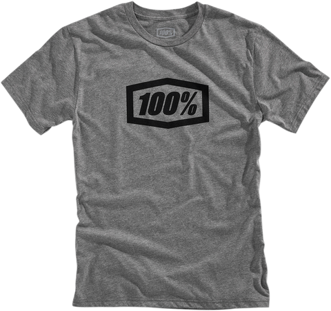100% Icon T-Shirt - Heather Gray - XL 20000-00028