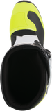 ALPINESTARS Tech 3S Boots - Black/White/Fluorescent Yellow - US 3 2014018-125-3