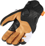 ICON Hypersport™ Short Gloves - White - Large 3301-3553