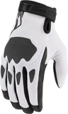 ICON Hooligan™ CE Gloves - White - Medium 3301-4391