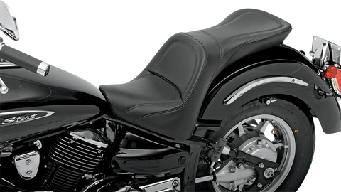 SADDLEMEN Seat - Explorer - without Backrest - Stitched - Black - XVS1100 1999-2009 Y3150JS