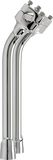 BILTWELL Risers - Murdock - Oversized - Pullback - 12" - Chrome 6414-105-12
