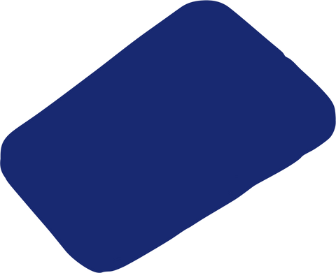 SADDLEMEN Pad - Do-It-Yourself - Medium - Raw - Blue 9425
