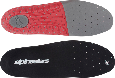 ALPINESTARS Tech 7 Footbed - Gray/Red - Size 12 25FUT74-933-12