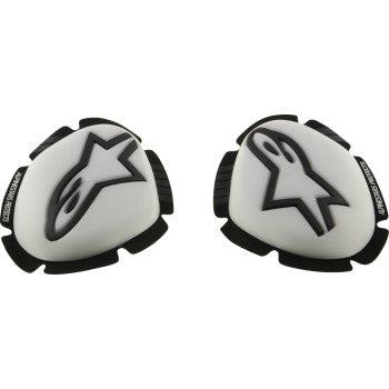 ALPINESTARS Knee Slider Gp Plus Wht/Blk 6400226-21