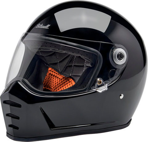 BILTWELL Lane Splitter Helmet - Gloss Black - XL 1004-101-505