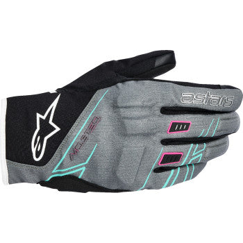 ALPINESTARS Glove 4w Moblast Wp Gry/Blk/Pnk Xl 3530126-1598-XL