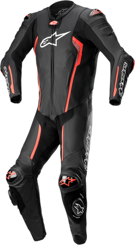 ALPINESTARS Missile v2 1-Piece Suit - Black/Red Fluorescent - US 40 / EU 50 3150122-1030-50
