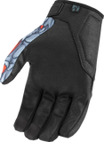 ICON Hooligan™ Kryola Kreep Gloves - Red - 2XL 3301-4732