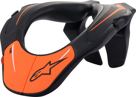 ALPINESTARS Youth Neck Support - Black/Orange - One Size 6540118-14-OS