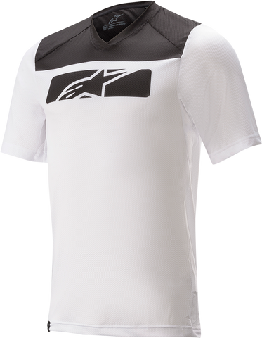 ALPINESTARS Drop 4.0 Jersey - Short-Sleeve - White/Black - Medium 1766220-21-MD