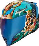 ICON Airflite™ Helmet - Pleasuredome4 - Blue - Small 0101-15001