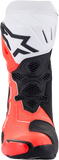 ALPINESTARS Supertech V Boots - Black/Fluo Red/White - US 12.5 / EU 48 2220121-124-48