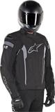 IN STOCK ALPINESTARS T-Missile Drystar® Jacket - Black/Black - 2XL 3200518-1100-2X