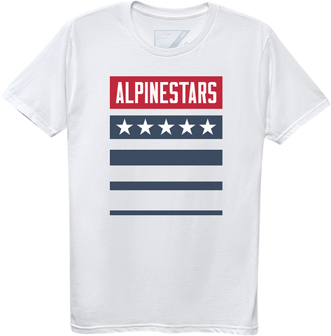 ALPINESTARS National T-Shirt - White - Large 12307210420L