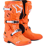 ALPINESTARS Tech 10 Supervented Boots - Fluorescent Orange/Black/White - US 8 / EU 42 2010520-4512-8