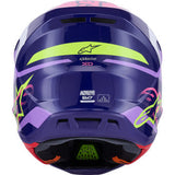 ALPINESTARS SM7 Helmet - Deed - Gloss Purple/Pink - XS 8302426-3142-XS