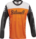 BILTWELL Good Times Jersey - Orange/Black - Small 8120-087-002
