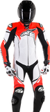 ALPINESTARS GP Plus v2 1-Piece Leather Suit - White/Black/Red Fluorescent - US 46 / EU 56 3150518-233-56