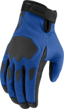 ICON Hooligan™ CE Gloves - Blue - Large 3301-4362