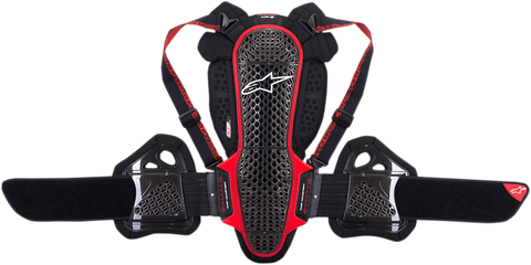 ALPINESTARS Nucleon KR-3 Back Protector - Black/Red - Large 6504718-13-L