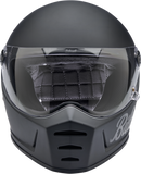 BILTWELL Lane Splitter Helmet - Flat Black Factory - Small 1004-638-102