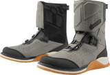ICON Alcan Waterproof Boots - Gray - Size 11.5 3403-1252