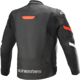 ALPINESTARS Faster v2 Leather Jacket - Black/Red - US 44 / EU 54 3103521-1030-54