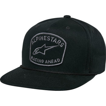 ALPINESTARS Promptus Snapback Hat - Black 1235-81445-10-OS