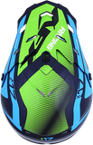 AFX FX-17/FX-17Y Peak - Holeshot - Navy Blue/Green/Blue 0132-1187