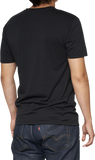 100% Tech Speed T-Shirt - Black - Small 35030-001-10
