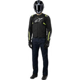ALPINESTARS T-SPS Air v2 Jacket - Black/Yellow Fluo - Large 3301025-155-L