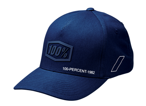 100% Shadow Flexfit® Hat - Navy - Small/Medium 20043-00012