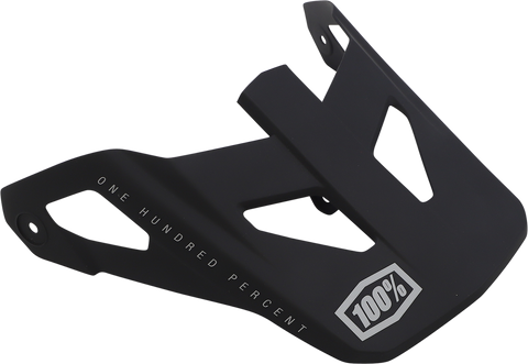 100% Youth Status Visor - Black 89039-00001