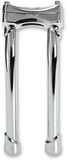 BILTWELL Risers - Murdock - Pullback - 12" - Chrome 6404-105-12
