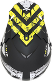 AFX FX-17Y Helmet - Attack - Matte Black/Hi-Vis Yellow - Small 0111-1414