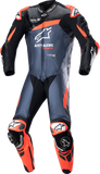 ALPINESTARS GP Plus v4 Leather Suit - Black/Red Fluo/Blue - US 44 / EU 54 3150523135754