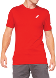 100% Tiller T-Shirt - Red - Large 32133-003-12